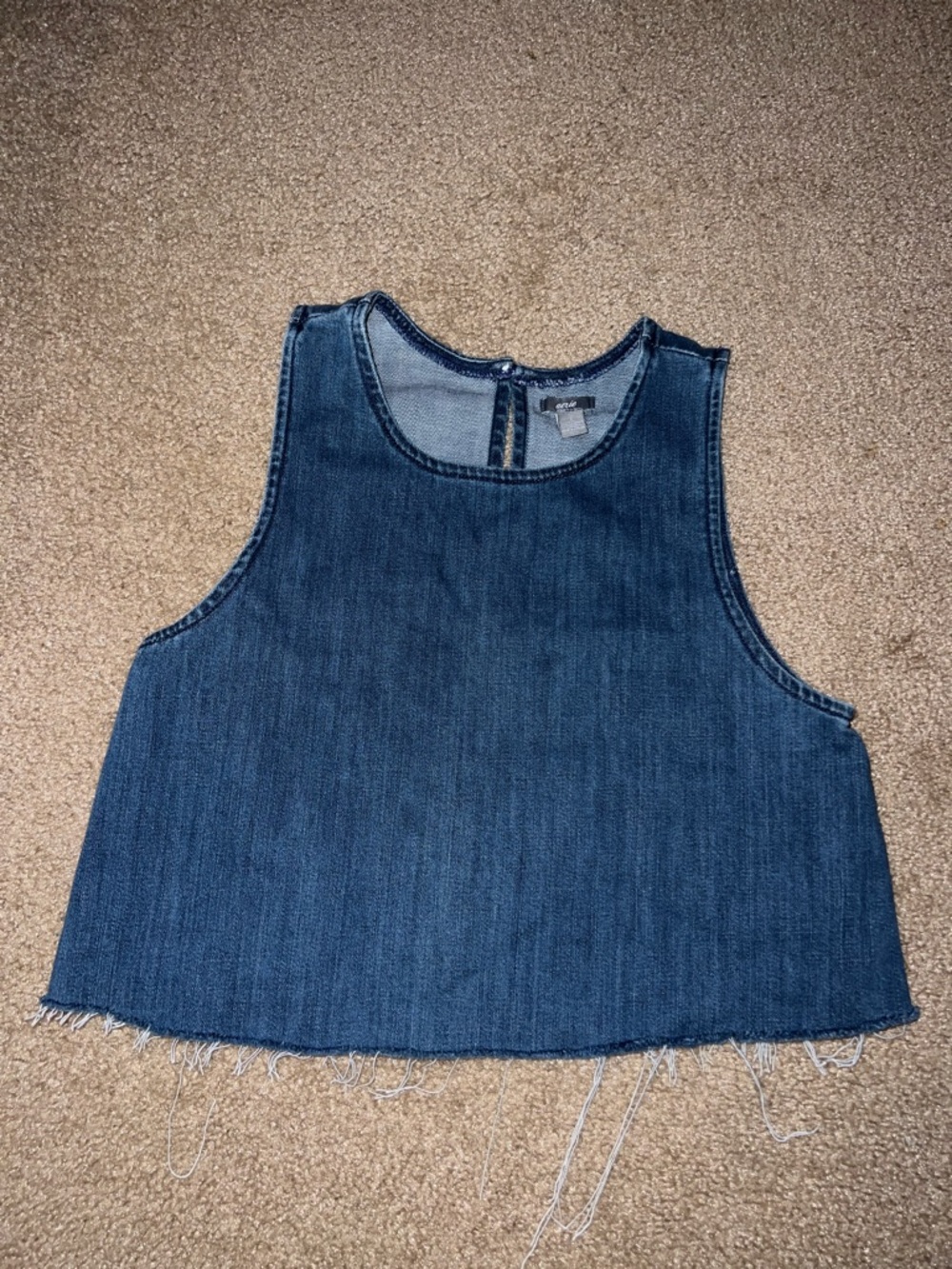 Aerie Jean Tank Top